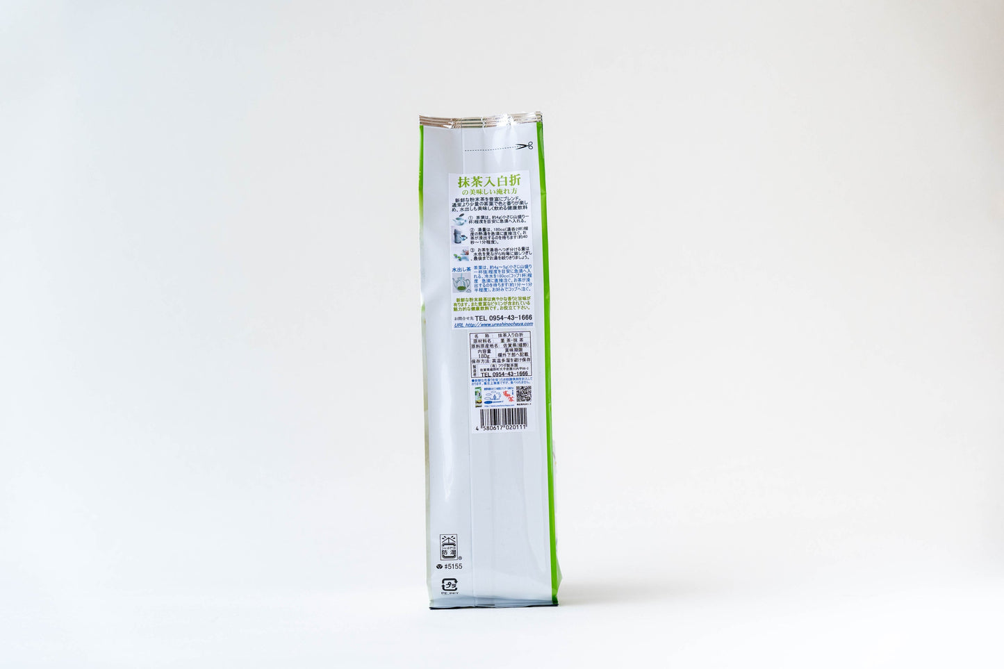 抹茶白折