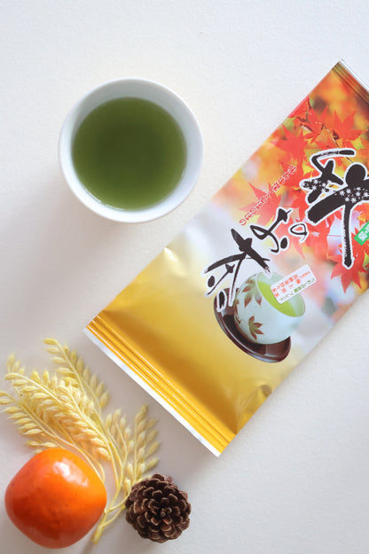 秋のお茶  ～二種のお茶が織りなす、秋限定の豊かなブレンド ～