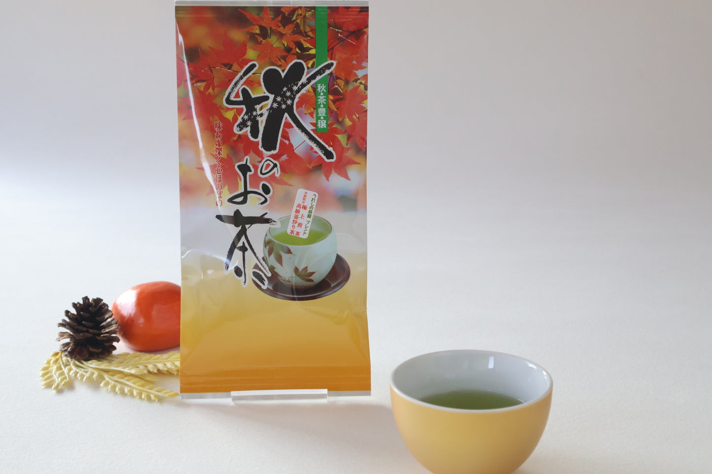 秋のお茶  ～二種のお茶が織りなす、秋限定の豊かなブレンド ～